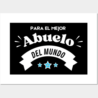 Para el mejor Abuelo del mundo. Idea de regalo para papá en su día. Día del Padre Posters and Art